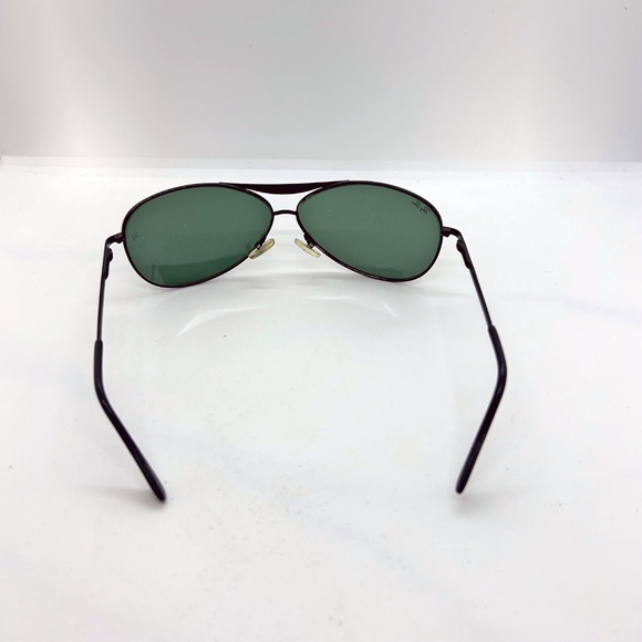 Vintage 1970's RARE Ray-Ban Green Lens Aviator Sunglasses - Picture 8 of 11